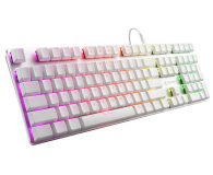 Sharkoon PureWriter White RGB Kailh Blue - 1105750 - zdjęcie 2